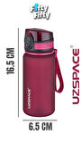 Uzspace 350 ML Pipetsiz Softtouch Tritan Çocuk Su Matarası -FF350MLUZS