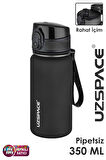 Uzspace 350 ML Pipetsiz Softtouch Tritan Çocuk Su Matarası -FF350MLUZS