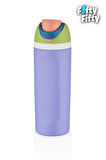 Vagonlife 600 ML Tek Kapak Çift Kullanım Pipetli/Pipetsiz Taşıma Kulplu Çelik Termos -FFVGN0443R600ML