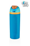 Vagonlife 600 ML Tek Kapak Çift Kullanım Pipetli/Pipetsiz Taşıma Kulplu Çelik Termos -FFVGN0443R600ML