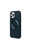 iPhone 13 Pro Max Magsafe Mat Lila Kablosuz Şarj Kılıfı