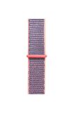 Watch Tüm Modeller Uyumlu Cırt Cırtlı Ayarlanabilir Bez Şeker Pembe Kordon 38 40 41 mm
