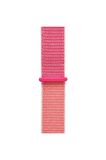 Watch Tüm Modeller Uyumlu Cırt Cırtlı Ayarlanabilir Bez Şeker Pembe Kordon 38 40 41 mm