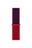 Watch Tüm Modeller Uyumlu Cırt Cırtlı Ayarlanabilir Bez Şeker Pembe Kordon 38 40 41 mm