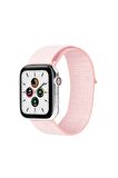 Watch Tüm Modeller Uyumlu Cırt Cırtlı Ayarlanabilir Bez Siyah Noktalı Kordon 42 44 45 49 mm