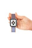 Watch Tüm Modeller Uyumlu Cırt Cırtlı Ayarlanabilir Bez Siyah Noktalı Kordon 42 44 45 49 mm