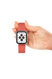 Watch Tüm Modeller Uyumlu Cırt Cırtlı Ayarlanabilir Bez Siyah Noktalı Kordon 42 44 45 49 mm