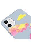 iPhone 11 Silikon Özel Tasarım Yazılı Duygusuz No Emotions Club Kırmızı Renkli Telefon Kılıfı