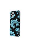 iPhone 11 Pro Max Silikon Urban Grafiti Yazılı Tarz Style Kırmızı Renkli Telefon Kılıfı