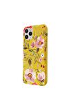 iPhone 11 Pro Max Silikon Urban Grafiti Yazılı Tarz Style Kırmızı Renkli Telefon Kılıfı