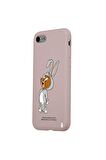 iPhone SE 2020-7-8 Silikon Özel Tasarım Nazar Evil Eyes Üçgen Gözler Yeşil Renkli Telefon Kılıfı