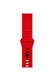 Watch Baklalı Silikon 10 Kademe Ayarlı 38 40 41mm Uyumlu Saat Kordonu Beyaz Renkli
