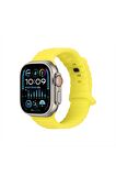 Watch Baklalı Silikon 10 Kademe Ayarlı 38 40 41mm Uyumlu Saat Kordonu Beyaz Renkli