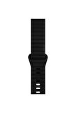Watch Baklalı Silikon 10 Kademe Ayarlı 42 44 45 49mm Uyumlu Saat Kordonu Beyaz Renkli