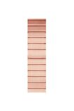 Watch Paslanmaz Mıknatıslı Baklalı Çelik Metal Saat Kordonu 38 40 41mm Uyumlu Rose Gold Rengi