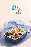 Vagonlife Lunch Box 750 ML (Sızdırmaz,Karışmaz Üç Bölmeli) Yeni Nesil Sefer Tası-FFLBOX50555