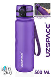 Uzspace 500 ML Kaydırmaz Maksimum Tutuş Destekli Tritan Su Matarası -FFUZ1215