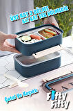 Vagonlife Bento Lunch Box 1600 ML 2 Kat Yeni Nesil Sefer Tası Paslanmaz Çelik -FFLBOX2221