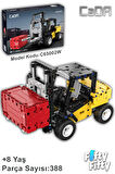 Cada Inşaat Iş Makinası Serisi Forklift -C65002W (388 Parça) Oyuncak Yapım Seti