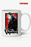 Vagabond - Ronin Anime Temalı Beyaz Kupa Bardak Sevgiliye Arkadaşa Hediye