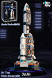 Jaki Space Serisi/Uzay Roketi-JK8501 (+800 Parça) Oyuncak Yapım Seti