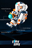 Jaki Mini Space Serisi/Astronot -JK8505 (+302 Parça) Oyuncak Yapım Seti