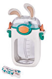 Vagonlife Diller Pipetli 400 ML Tritan Çocuk Su Matarası Boyun Askılı-Temizleme Fırçası Hediyeli-FFDILLER-2305400ML