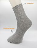 CİHO SOCKS KADIN BASİC DÜZ RENKLER 12 ÇİFT TENİS ÇORAP