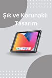 Qpen iPad Pro 11 inç (2020)  Uyumlu Hand Strap Tablet Kılıfı 