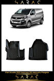 Fiat Scudo 2023 Model Araca Özel 3d Havuzlu Paspas