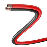 Hoparlör Kablosu Kordon 2x1.5 Zayıf Akım Led Kablosu Siyah 100 Metre