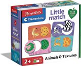 Clementoni 16719TR Little Match - Hayvanlar ve Dokular +2 Yaş