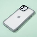 İPHONE 11 YANLARI RENKLİ SİLİKON PARLAK ARKA YÜZEYLİ TLP TİGER HİBRİT KAPAK