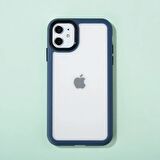 İPHONE 11 YANLARI RENKLİ SİLİKON PARLAK ARKA YÜZEYLİ TLP TİGER HİBRİT KAPAK