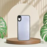 İPHONE XR YANLARI RENKLİ SİLİKON PARLAK ARKA YÜZEYLİ TLP TİGER HİBRİT KAPAK