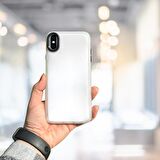 İPHONE XS MAX YANLARI RENKLİ SİLİKON PARLAK ARKA YÜZEYLİ TLP TİGER HİBRİT KAPAK