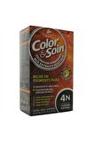 Color And Soin Tamamen Bitkisel Organik Saç Boyası 4n - Doğal Kestane