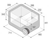 Vitrifrigo Portatif Buzdolabı-Dondurucu. Model VFT40 40 Litre