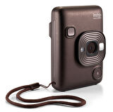 Fujifilm Instax Mini LiPlay Hybrid Deep Bronze Fotoğraf Makinesi-20'li Film ve Çerçeve Hediye Seti
