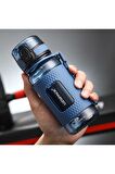 Uzspace FiftyFifty 400ml Çocuk Tritan  Su Matarası Silikon Korumalı Kaydırmaz Gövde