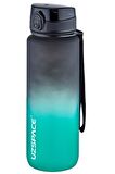 Uzspace Tritan Su Matarası 1000Ml VGN3038 Siyah Yeşil
