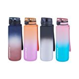 Uzspace Tritan Su Matarası 1000Ml VGN3038 Siyah Kırmızı