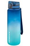 Uzspace Tritan Su Matarası 1000Ml VGN3038 Mavi Yeşil