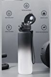 Uzspace FiftyFifty 500ml Çift Renk Softtouch FF Collection Tritan Su Matarası