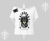 Stay Cool Kedi Baskılı Oversize Tshirt
