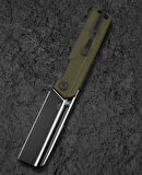 BESTECH TARDIS G10 Sap: 3,15'' Siyah DLC+Saten D2 Çakı Liner Kilitli BG54C