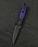 BESTECH SWORDFISH BG62C Siyah Ve Mor G10 Sap 3,94'' 14C28N Çakı