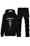METALLICA UNISEX HOODIE DESIGN EŞOFMAN TAKIMI