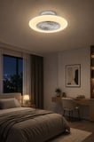 Reyo Akyel Uzaktan Kumandalı 60 cm LED Tavan Vantilatörü Beyaz