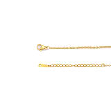 Altın Kaplama Kelebek Sedef Taşlı Kadın Kolye KLY-586